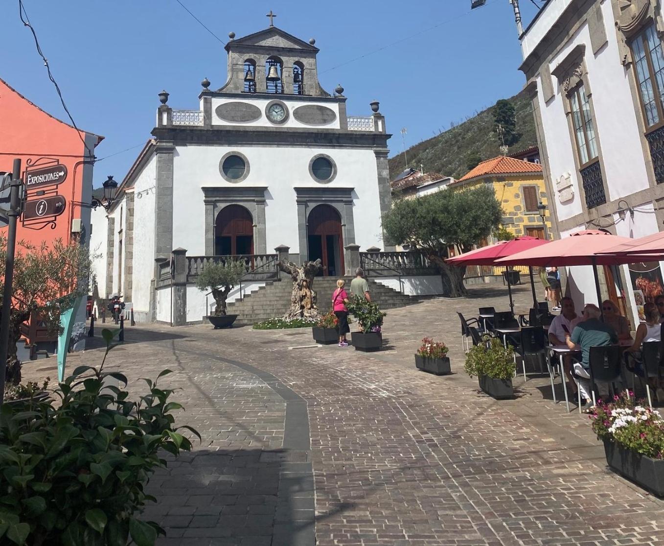 Casa De La Plaza San Mateo Daire Vega de San Mateo Dış mekan fotoğraf
